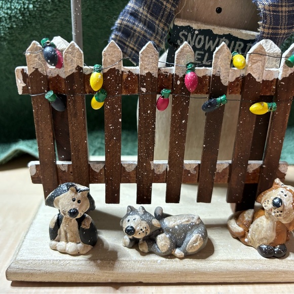 Snowman Wooden Table Decoration - Picture 4 of 5